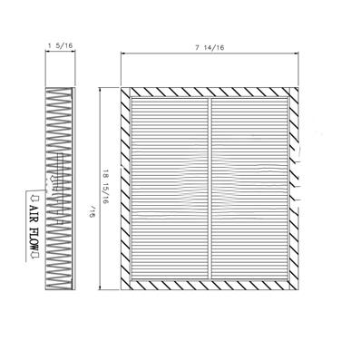 Cabin Air Filter TY 800188C