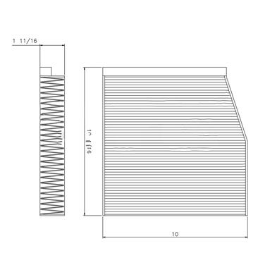 Cabin Air Filter TY 800192C