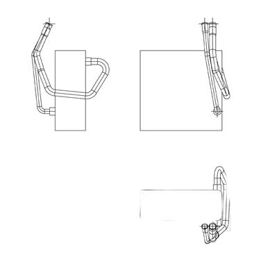 A/C Evaporator Core TY 97053