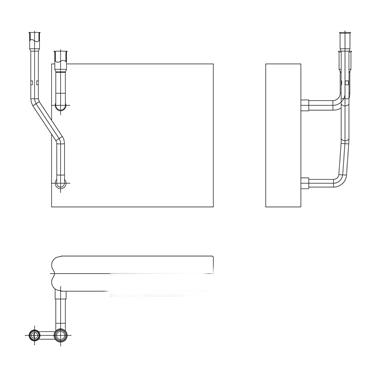 A/C Evaporator Core TY 97152