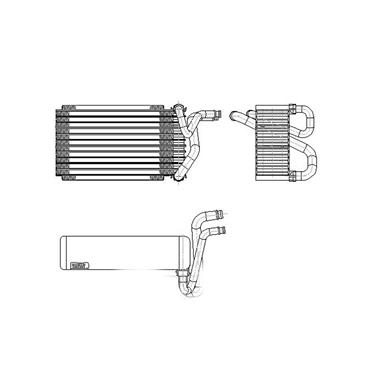 A/C Evaporator Core TY 97178