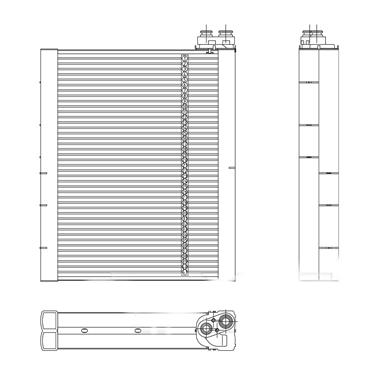 A/C Evaporator Core TY 97204