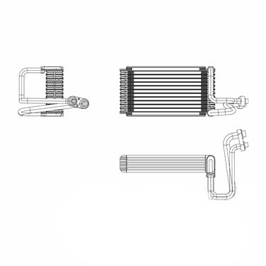 A/C Evaporator Core TY 97224