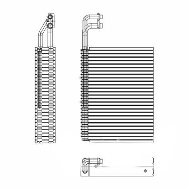 A/C Evaporator Core TY 97229