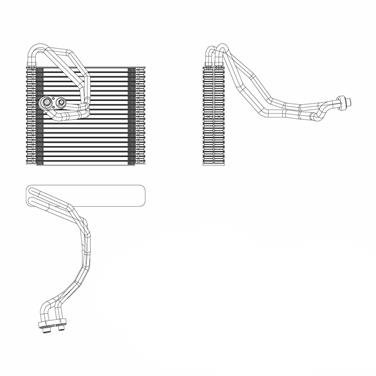 A/C Evaporator Core TY 97231