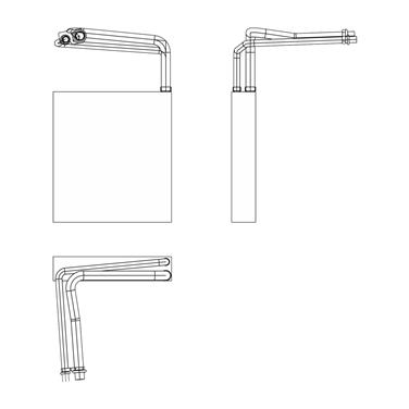 A/C Evaporator Core TY 97255