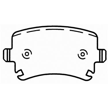 Disc Brake Pad Set WB PD1108