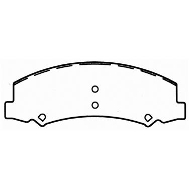 Disc Brake Pad Set WB QC1159