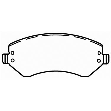 Disc Brake Pad Set WB SX856