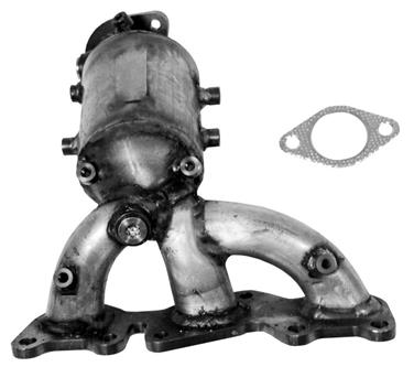 Exhaust Manifold with Integrated Catalytic Converter WK 16497