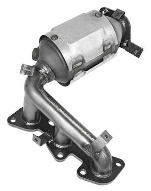 Exhaust Manifold with Integrated Catalytic Converter WK 82552