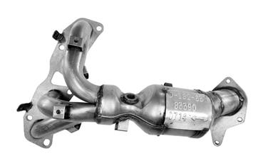 Exhaust Manifold with Integrated Catalytic Converter WK 83390