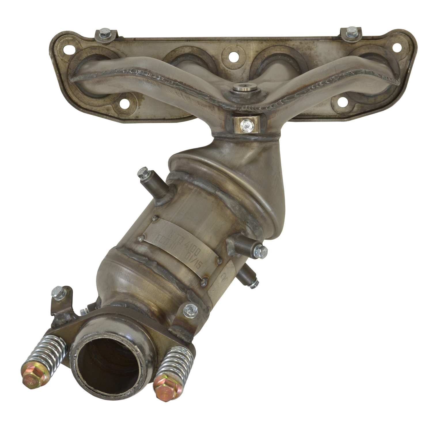 2010 Nissan Sentra Exhaust Manifold with Integrated Catalytic Converter
