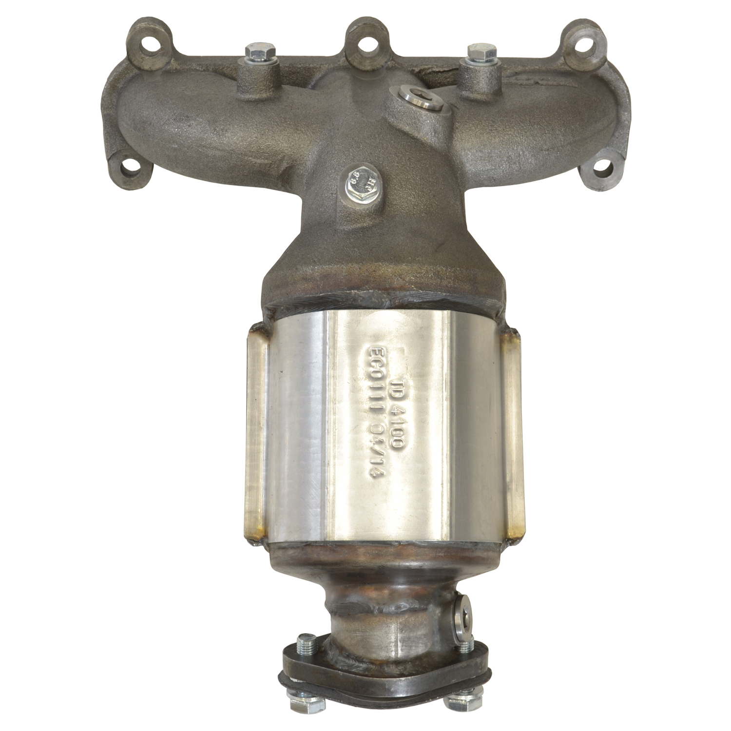 2006 Kia Optima Exhaust Manifold with Integrated Catalytic Converter