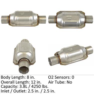 2012 Honda Accord Catalytic Converter EA 70249