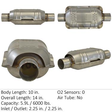 2008 Ford Crown Victoria Catalytic Converter EA 70317