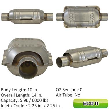 1997 Lexus LX450 Catalytic Converter EA 83165