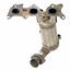 Exhaust Manifold with Integrated Catalytic Converter EA 20431