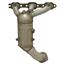 Exhaust Manifold with Integrated Catalytic Converter EA 20445