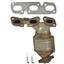 Exhaust Manifold with Integrated Catalytic Converter EA 30344