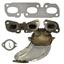 Exhaust Manifold with Integrated Catalytic Converter EA 30408