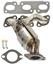 Exhaust Manifold with Integrated Catalytic Converter EA 30489