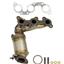 1998 Toyota Camry Exhaust Manifold with Integrated Catalytic Converter EA 40564