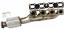 Exhaust Manifold with Integrated Catalytic Converter EA 40637