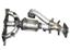Exhaust Manifold with Integrated Catalytic Converter EA 40752