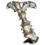 Exhaust Manifold with Integrated Catalytic Converter EA 40800