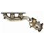 Exhaust Manifold with Integrated Catalytic Converter EA 40943