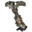 Exhaust Manifold with Integrated Catalytic Converter EA 40989