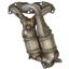 Exhaust Manifold with Integrated Catalytic Converter EA 41000