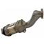 Exhaust Manifold with Integrated Catalytic Converter EA 50434