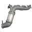 Exhaust Manifold with Integrated Catalytic Converter EA 50460