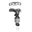 Exhaust Manifold with Integrated Catalytic Converter EA 751120