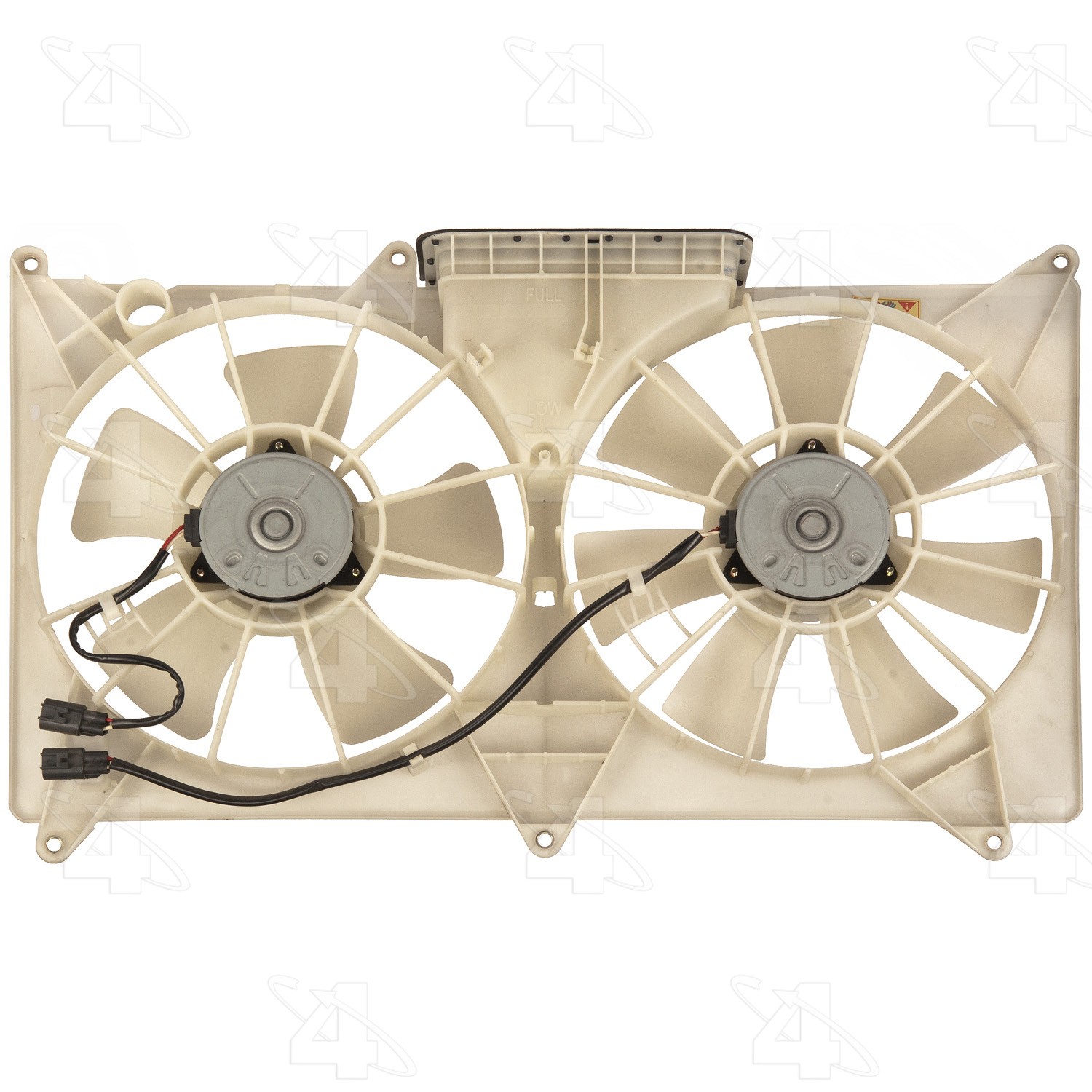 2001 Lexus GS300 Dual Radiator and Condenser Fan Assembly