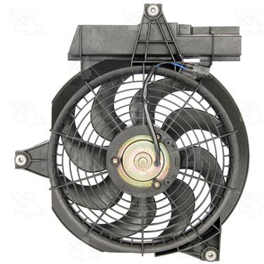 2002 Hyundai Santa Fe A/C Condenser Fan Assembly FS 75353