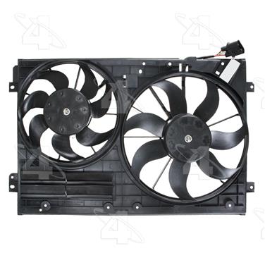 2013 Audi TT Dual Radiator and Condenser Fan Assembly FS 76304