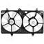 2000 Chevrolet Prizm Dual Radiator and Condenser Fan Assembly FS 75250