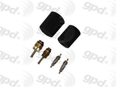 2012 Dodge Challenger A/C System Valve Core and Cap Kit GP 1311569