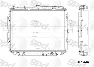 Radiator GP 1446C