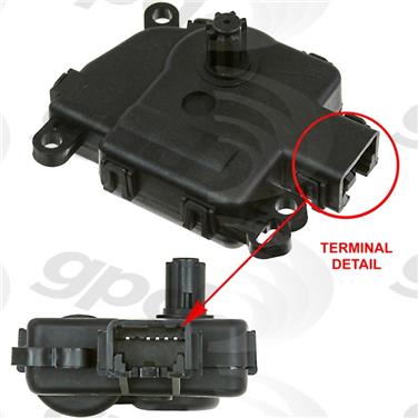 2005 Ford Taurus HVAC Recirculation Door Actuator GP 1712295