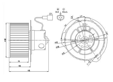 HVAC Blower Motor GP 2311644