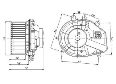 HVAC Blower Motor GP 2311652