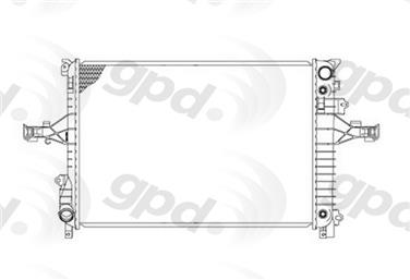 2007 Volvo S60 Radiator GP 2805C