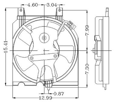 Engine Cooling Fan Assembly GP 2811359
