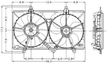 Engine Cooling Fan Assembly GP 2811461
