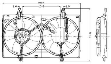 Engine Cooling Fan Assembly GP 2811465