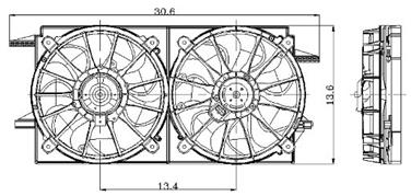 Engine Cooling Fan Assembly GP 2811469